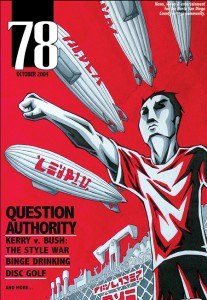 78 Magazine "Question Authority" Cover