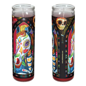 Day of the Dead Horse Candle - “Tornado”