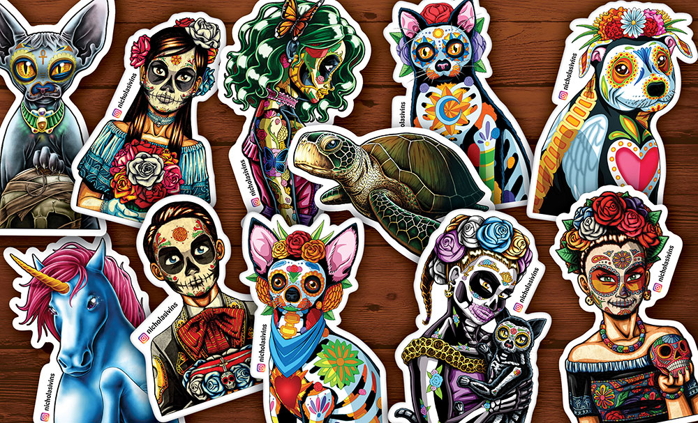 Custom Sticker Pack - Nicholas Ivins